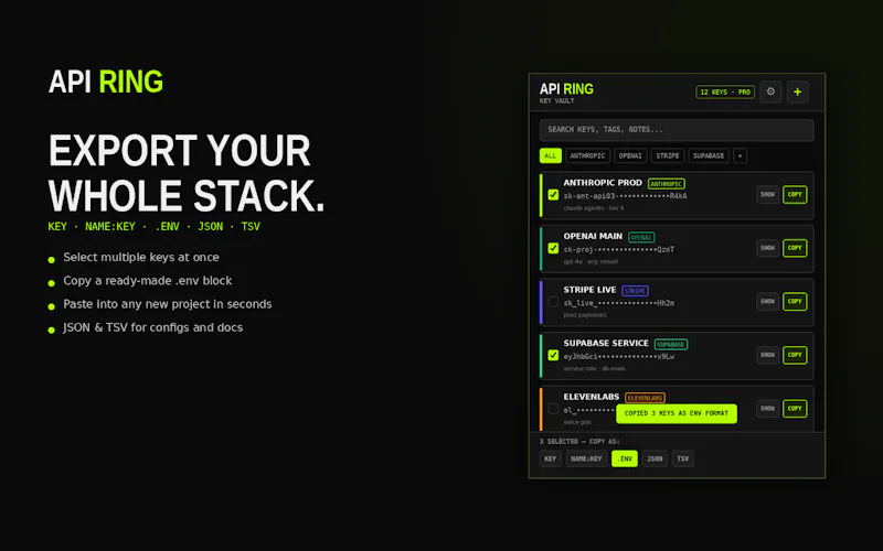 API Ring screenshot 2