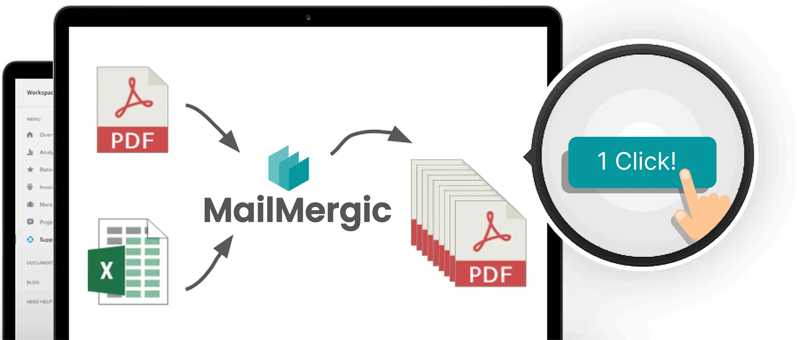 Mailmergic - Mail 병합 PDF 양식을 Excel 데이터와 함께합니다 미디어 3
