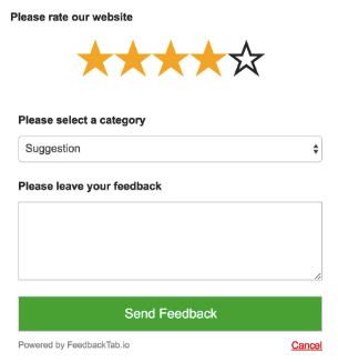 FeedbackTab.io gallery image