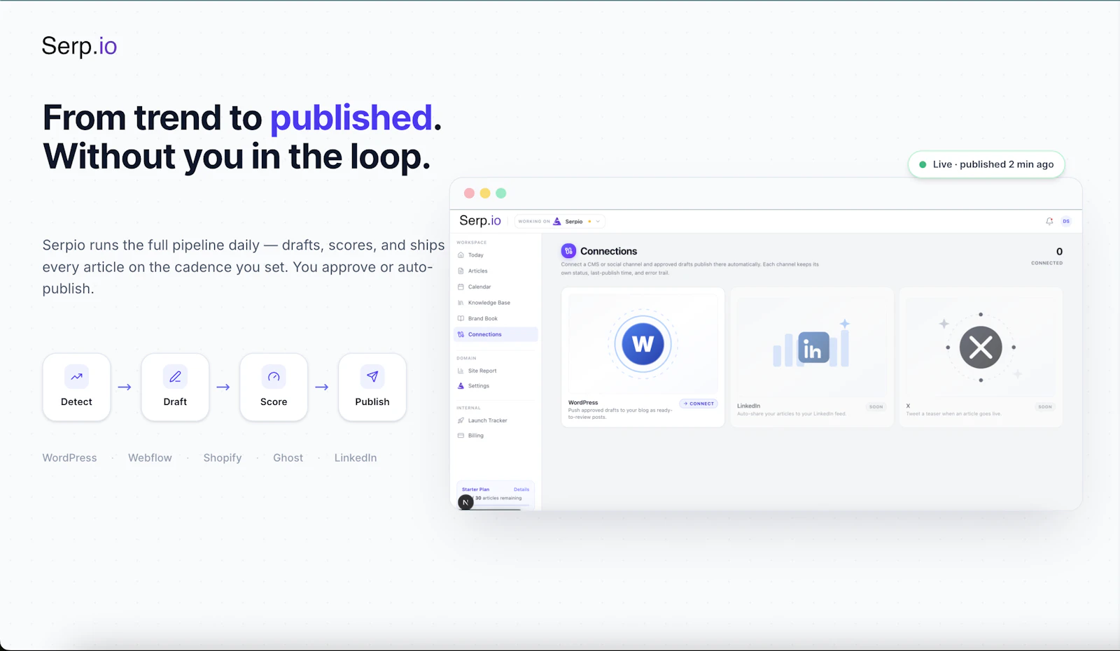 Serpio screenshot 4