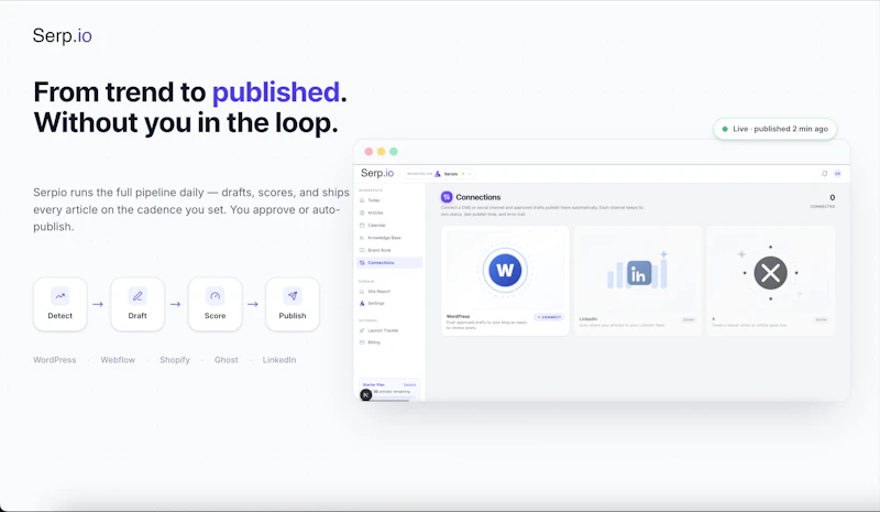 Serpio screenshot 4