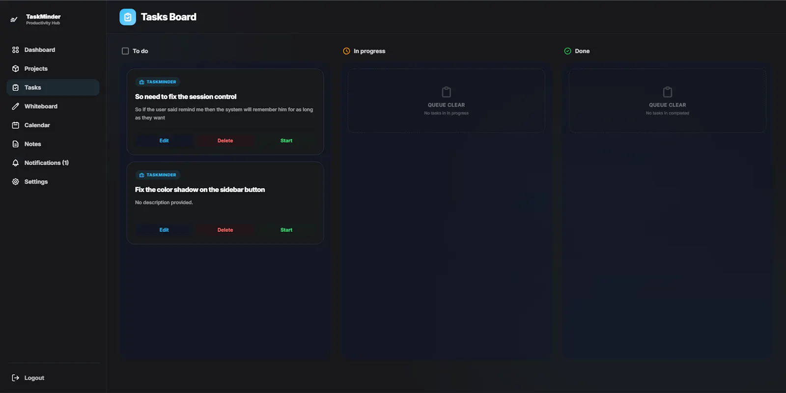 TaskMinder screenshot 3