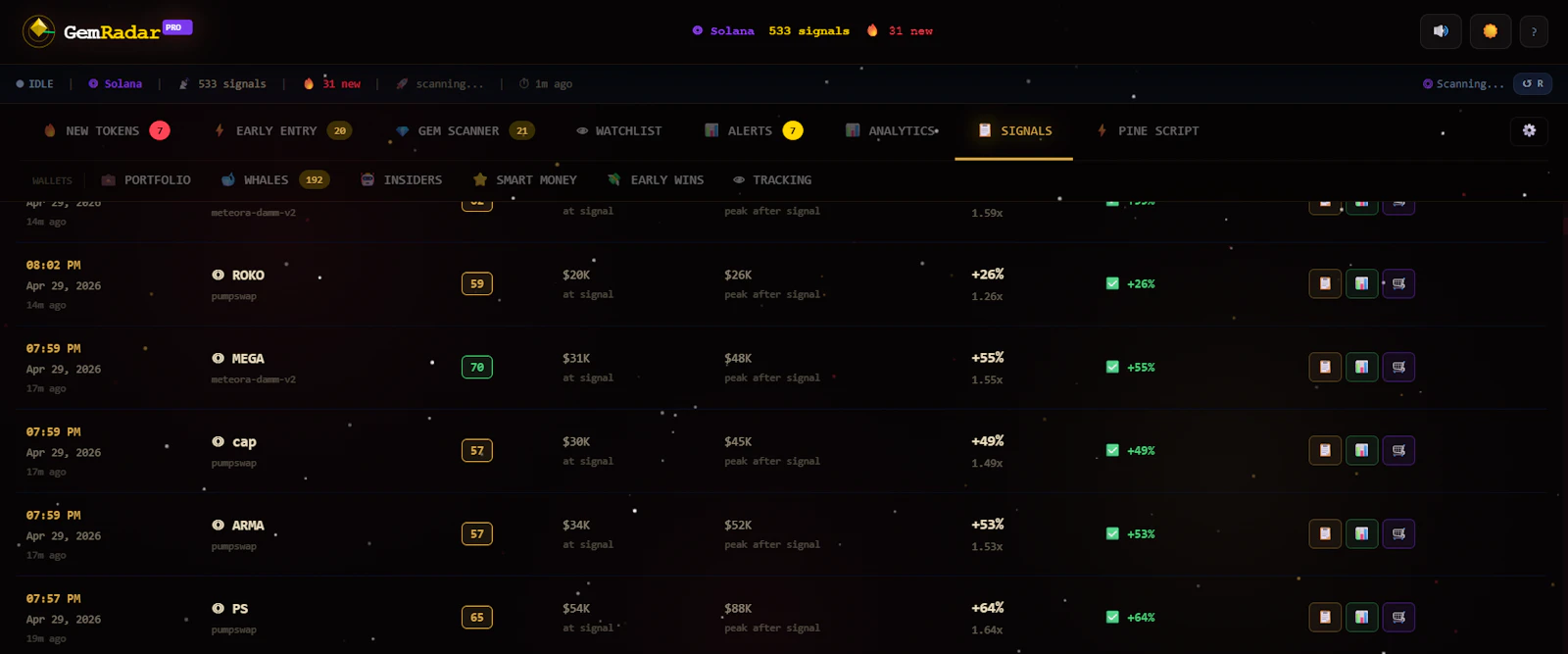 GemRadar Pro screenshot 3