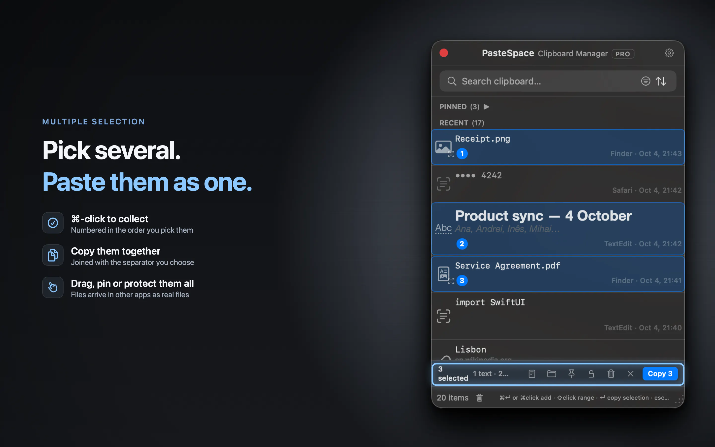 PasteSpace Clipboard Manager PRO 3.0 gallery image