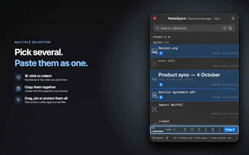 PasteSpace Clipboard Manager PRO 3.0 screenshot 5