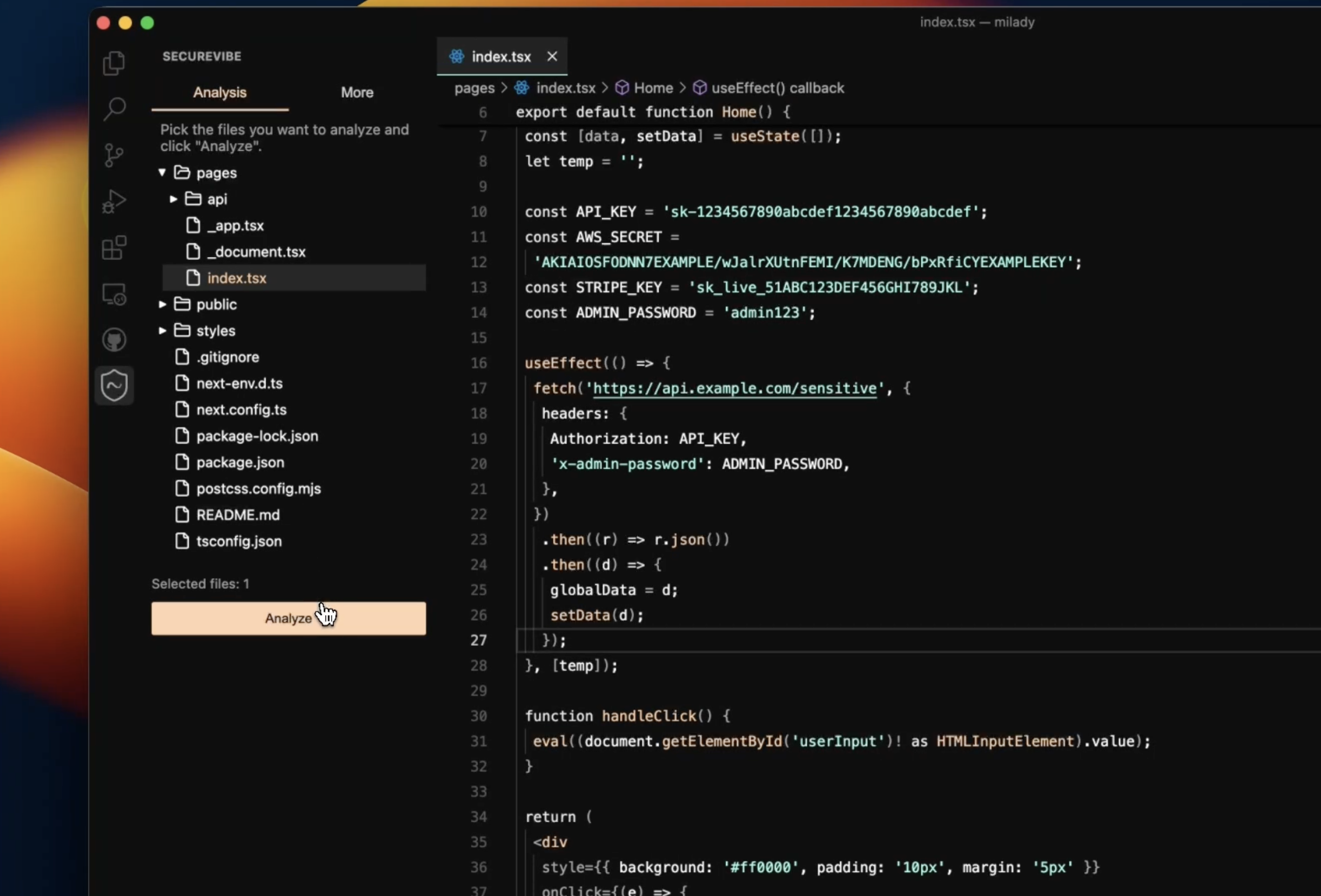 SecureVibe - Gratis IDE -extensie naar schip veilige sfeer gecodeerde projecten media 4