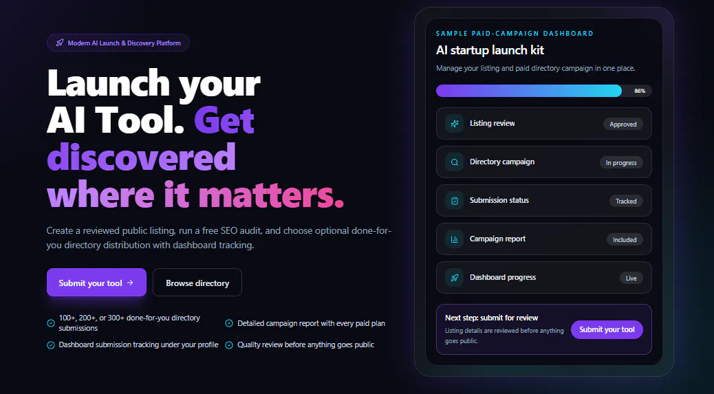 Launch AI Tools.io gallery image