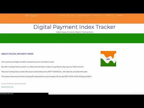 Digital Payment Index Tracker FOSS App gallery image