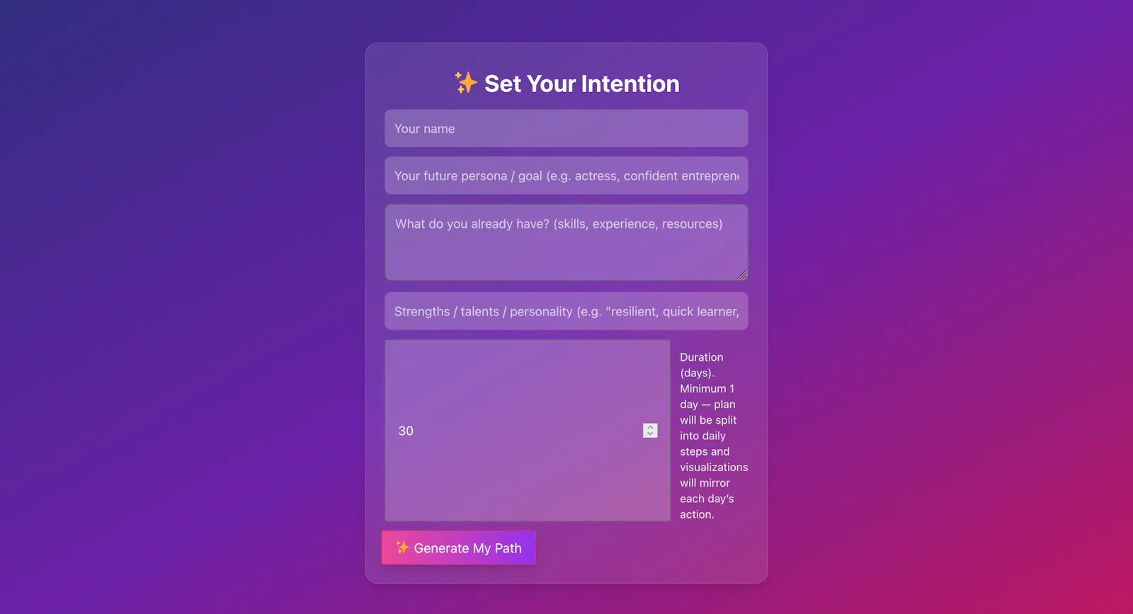 The futureself screenshot 3