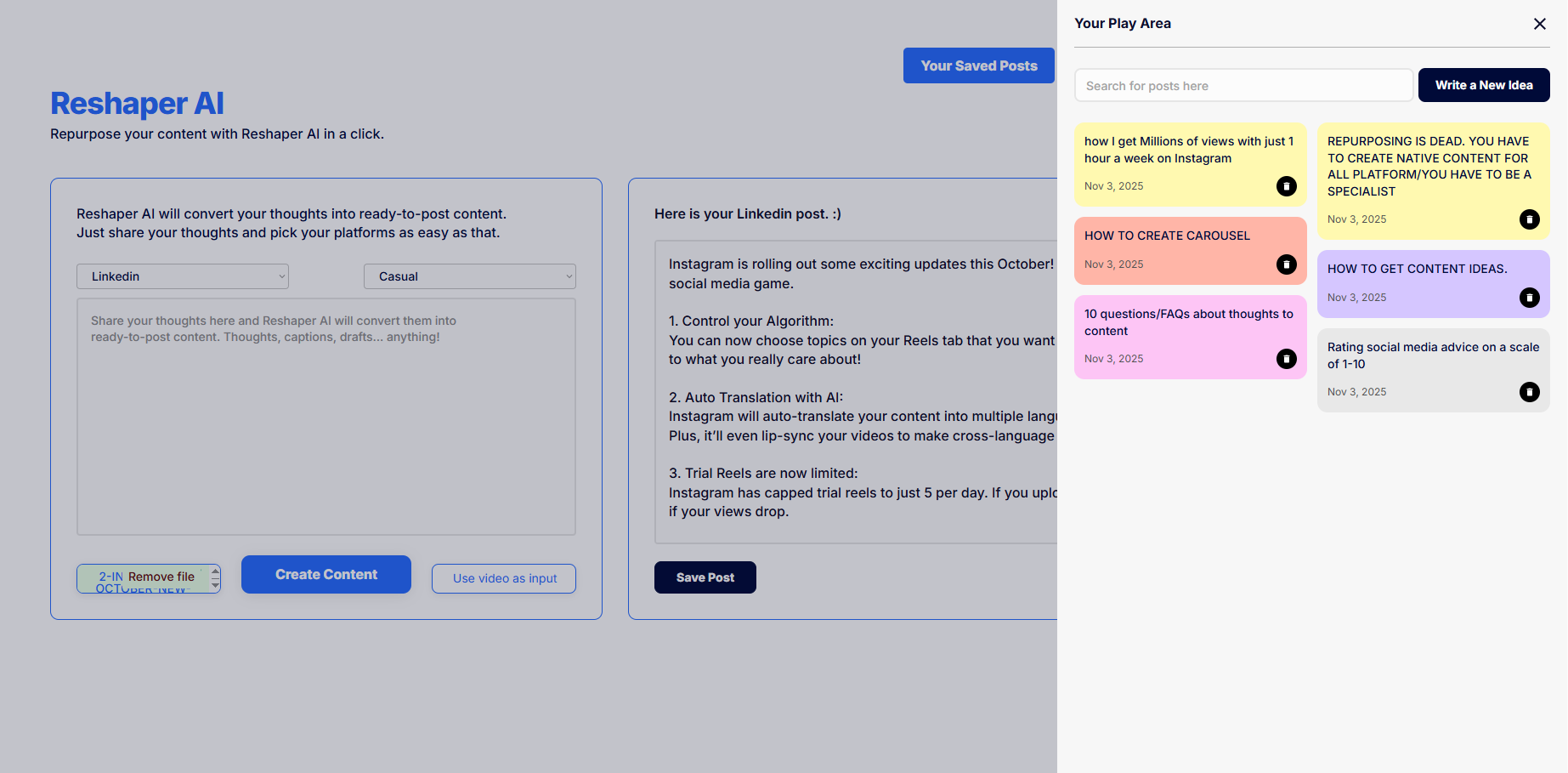 Reshaper AI - Screenshot 5 preview