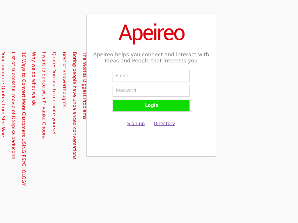 Apeireo gallery image
