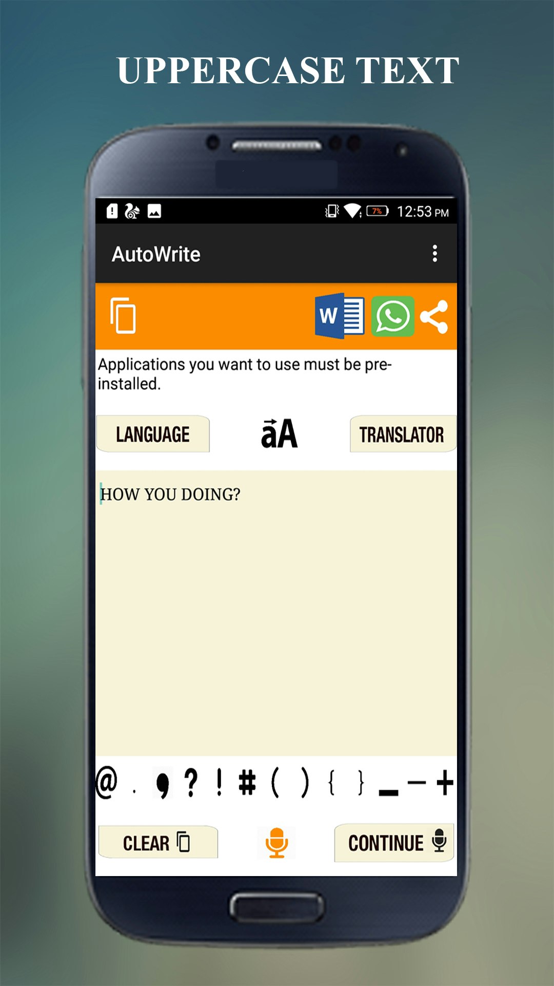 AutoWrite gallery image