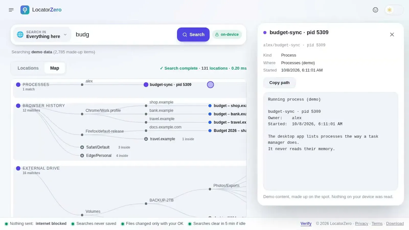 LocatorZero screenshot 2 (video preview)