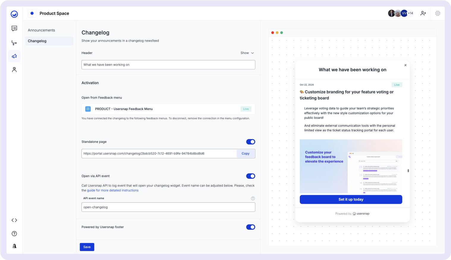 Usersnap gallery image