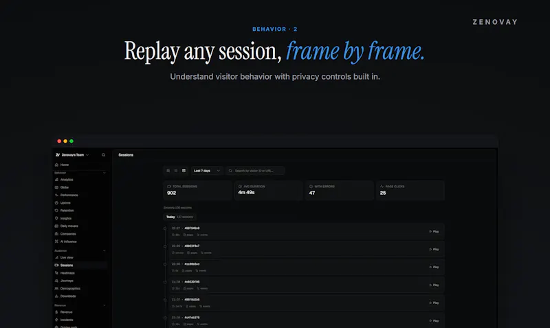 Zenovay screenshot 5