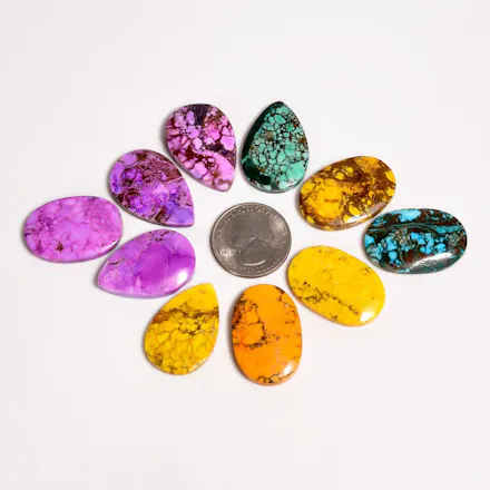 Solar Quartz Cabochon Mix Gemstones gallery image