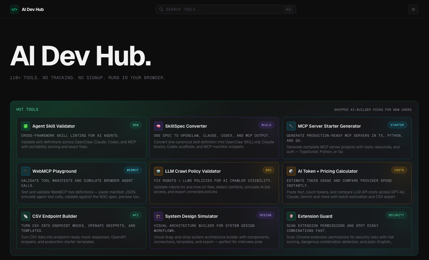 AI Dev Hub gallery image