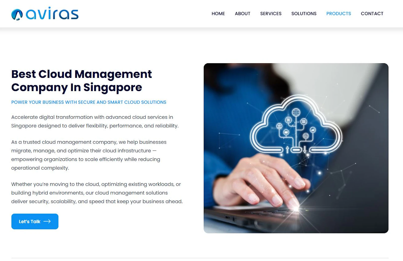 Aviras Cloud Management Solutions screenshot 1