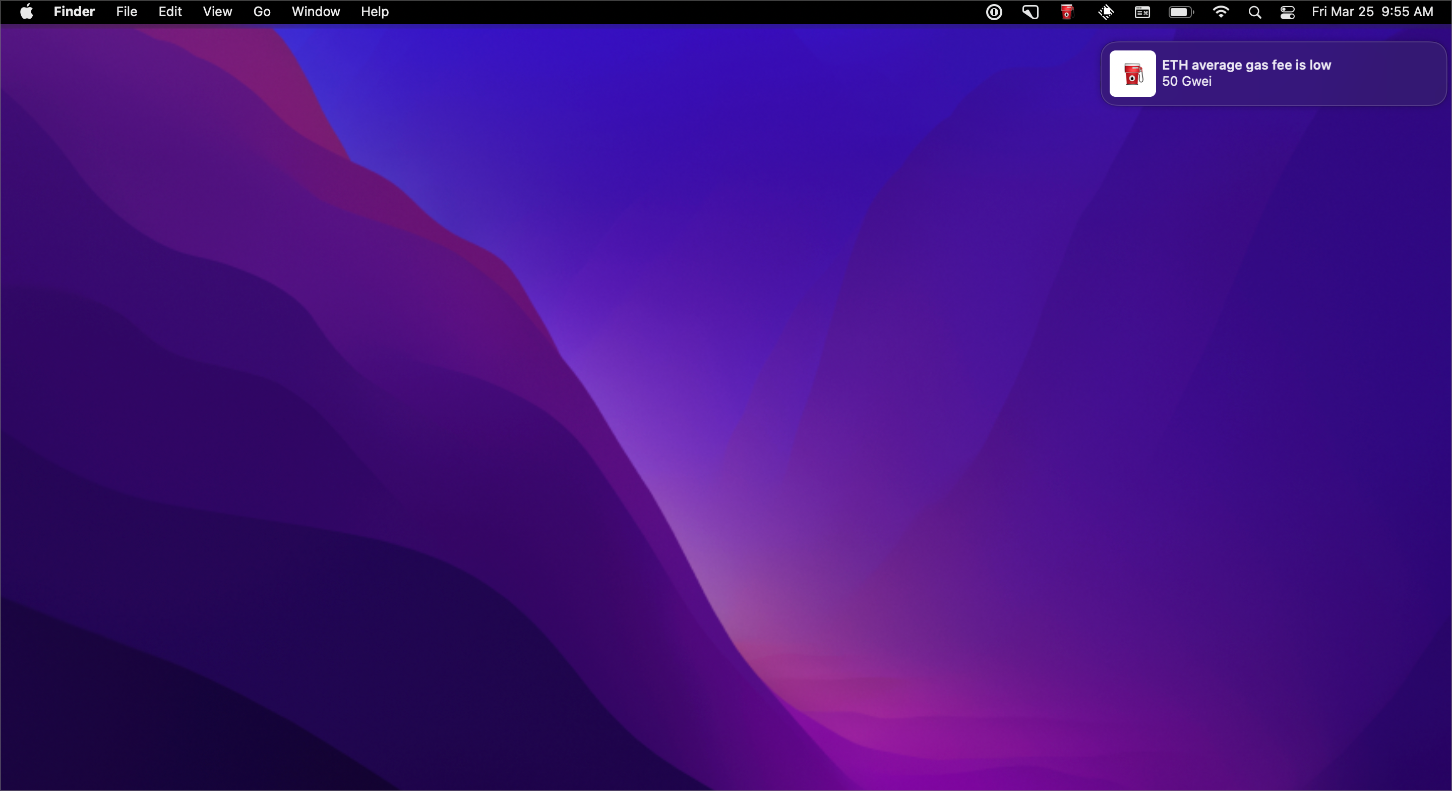ETH Gas Alert gallery image