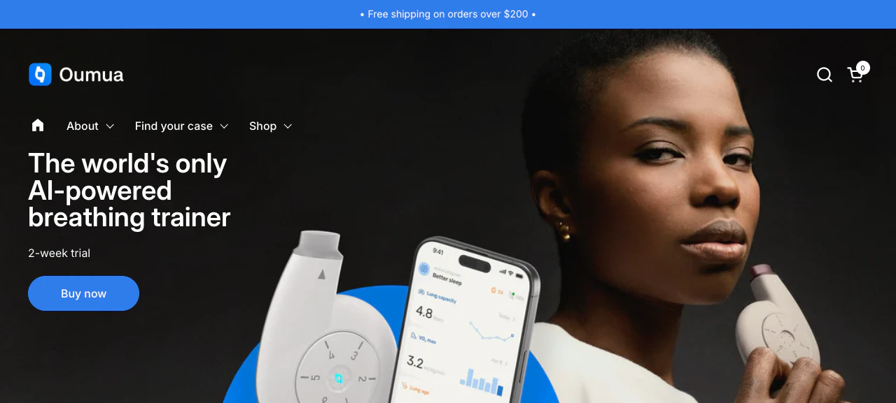 Oumua Inc screenshot 1