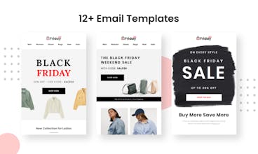 Free Black Friday Email Templates gallery image