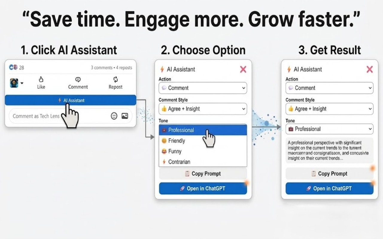 Linkedln AI Assistant gallery image