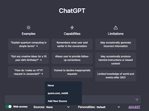 AiQUEST CHAT: CHATGPT Answer Engine gallery image