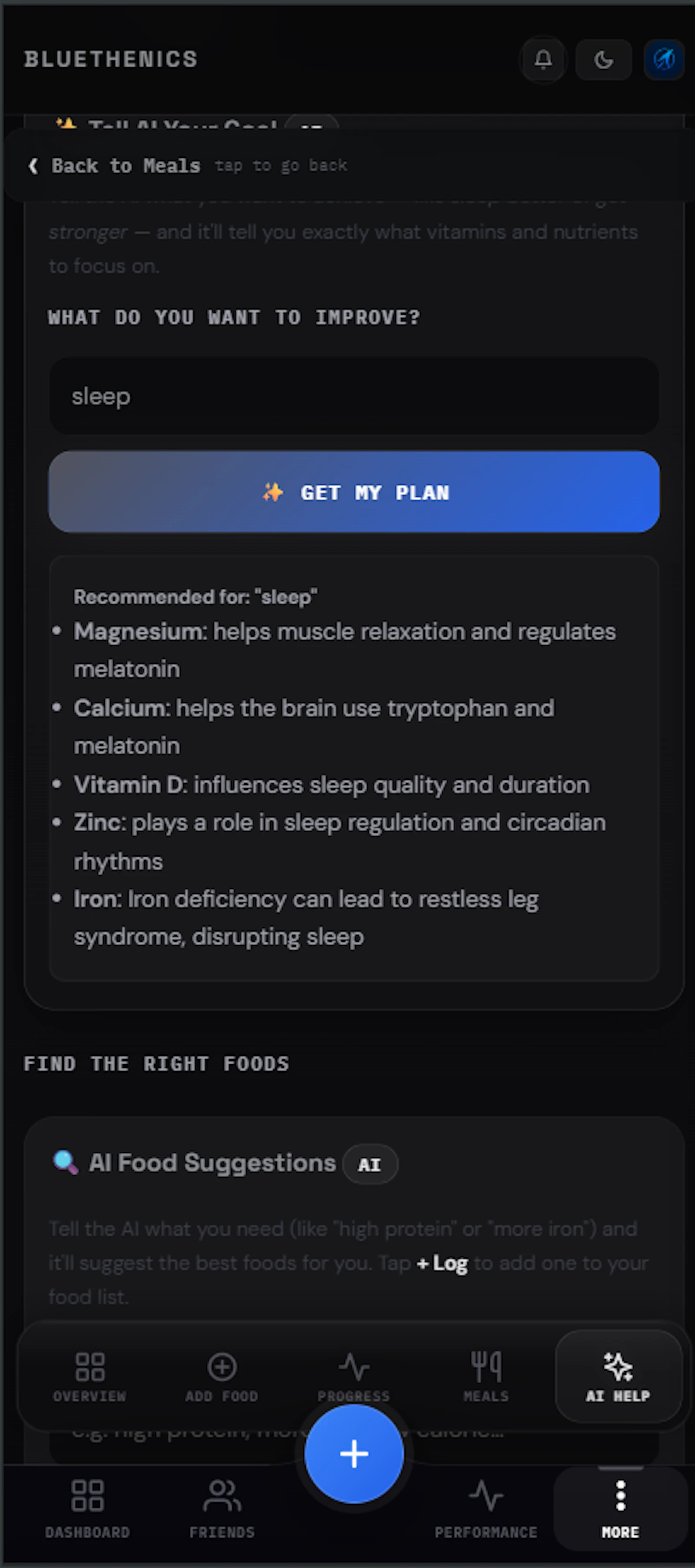Bluethenics screenshot 2