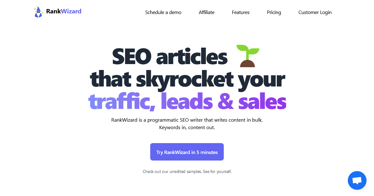 startuptile RankWizard-AI SEO articles that skyrocket your traffic & sales