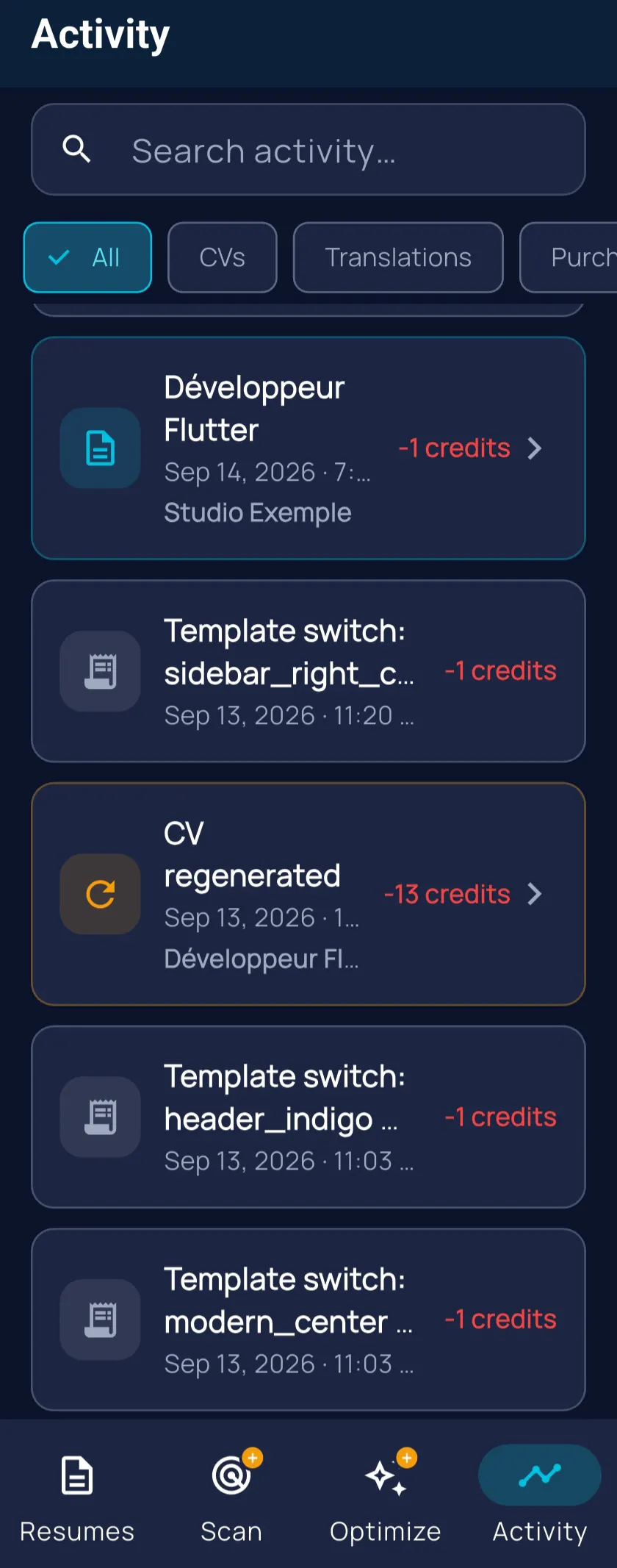 HireSnap — AI Resume & CV Builder gallery image