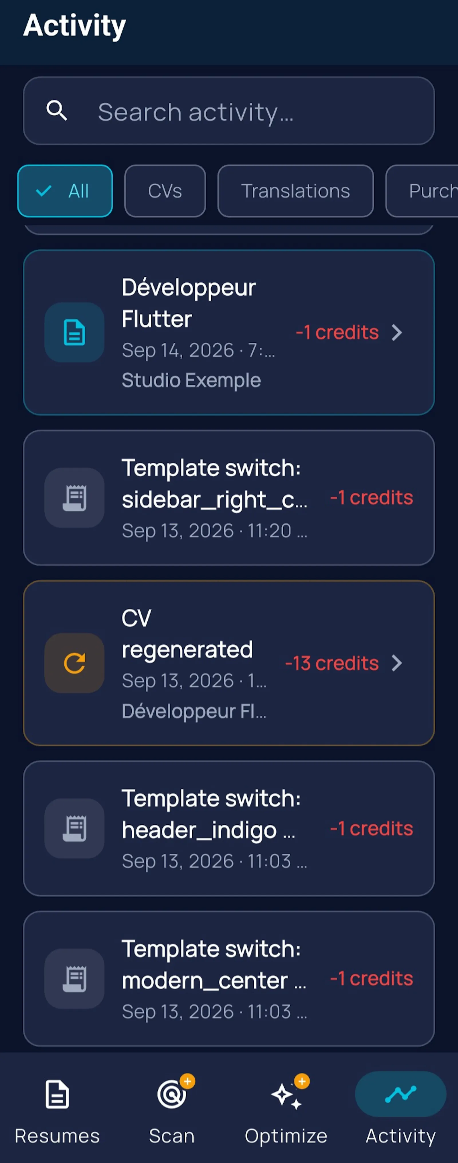 HireSnap — AI Resume & CV Builder screenshot 18
