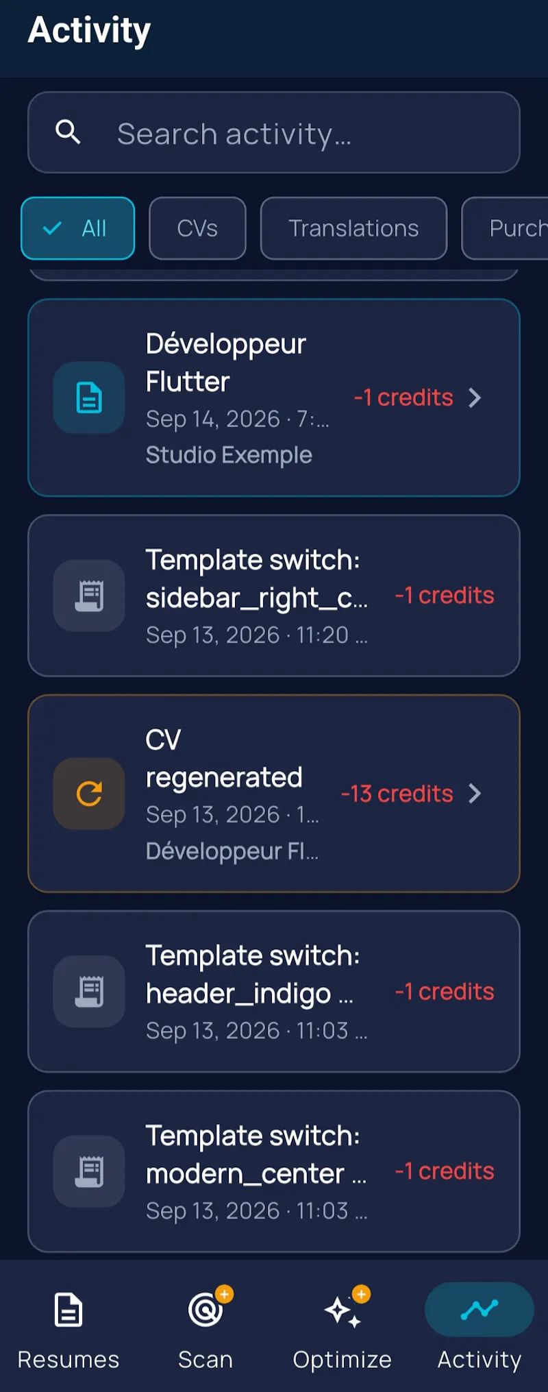 HireSnap — AI Resume & CV Builder screenshot 18