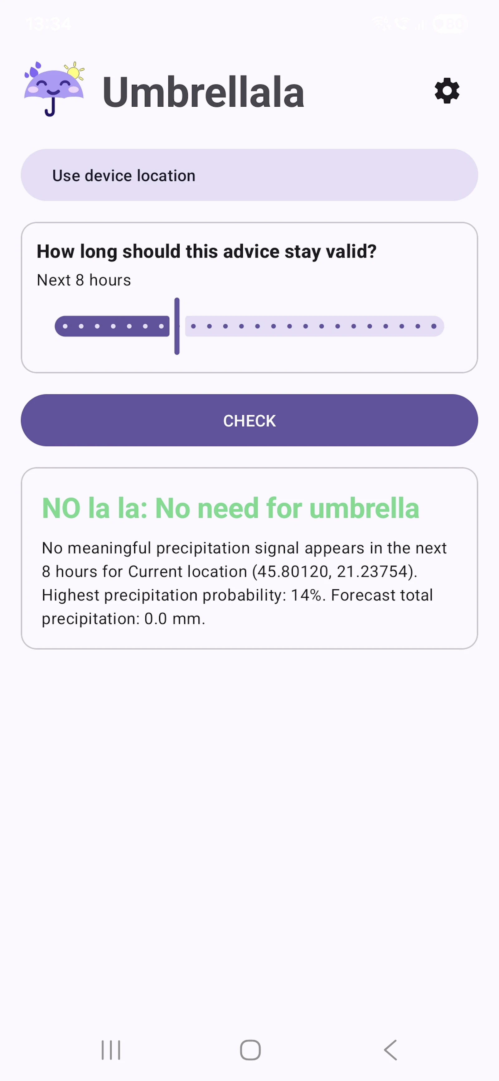 Umbrellala screenshot 1