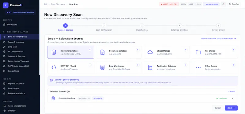 Data Discovery and Mapping screenshot 1