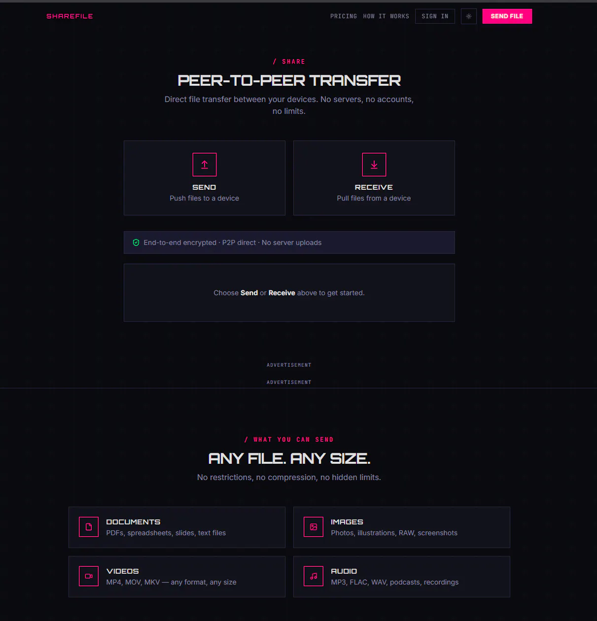 P2P File Transfer for Free | Unlimited gallery image
