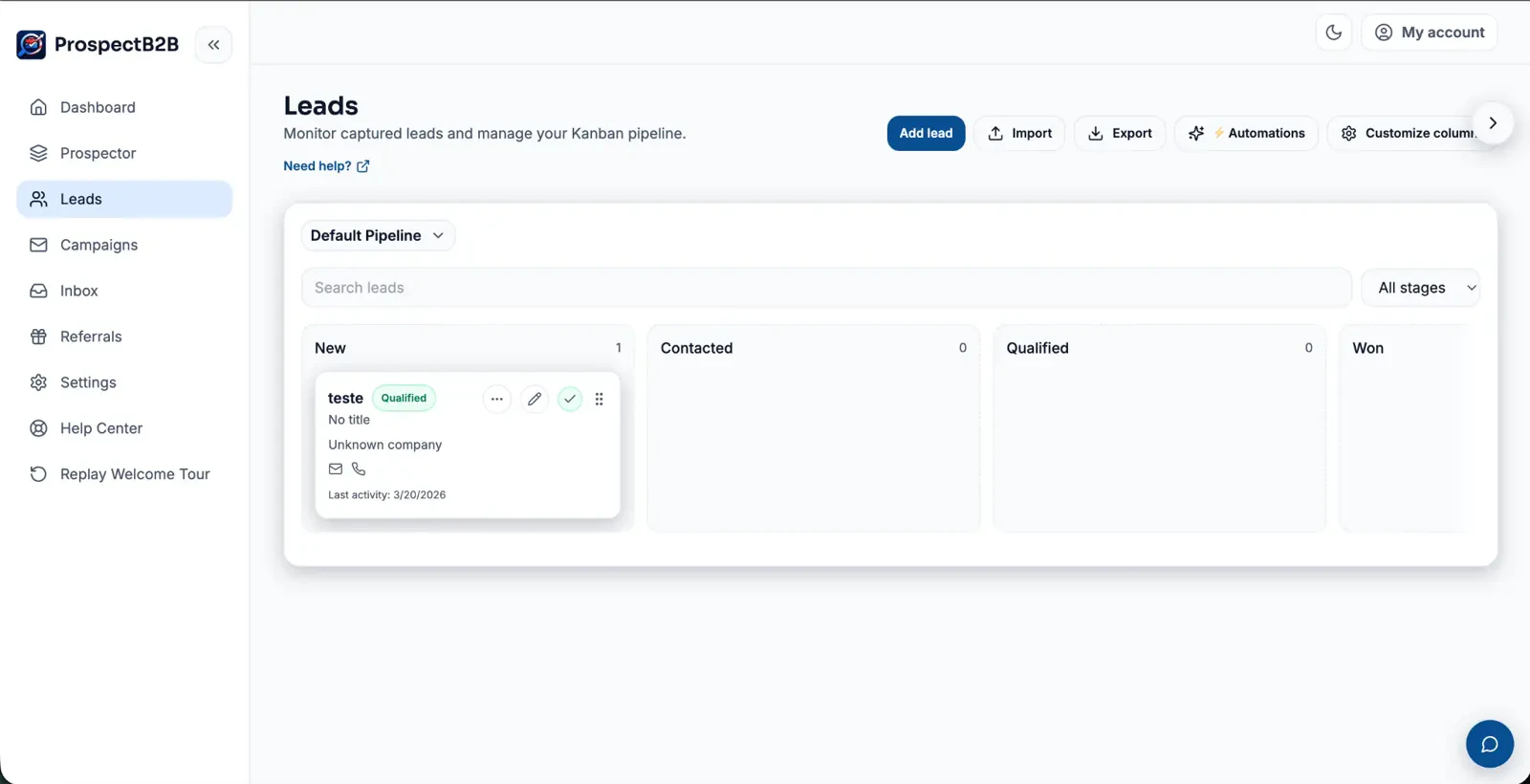 ProspectB2B screenshot 5