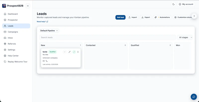 ProspectB2B screenshot 5