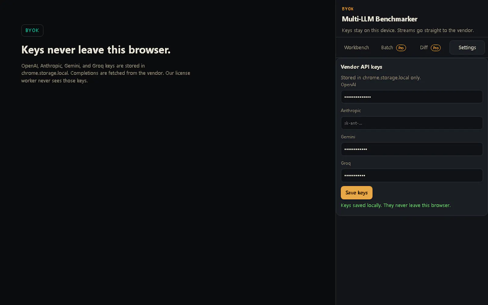 BYOK Multi screenshot 2