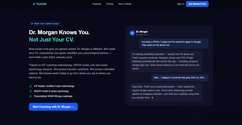 PathfAI — Your AI Career Coach screenshot 2