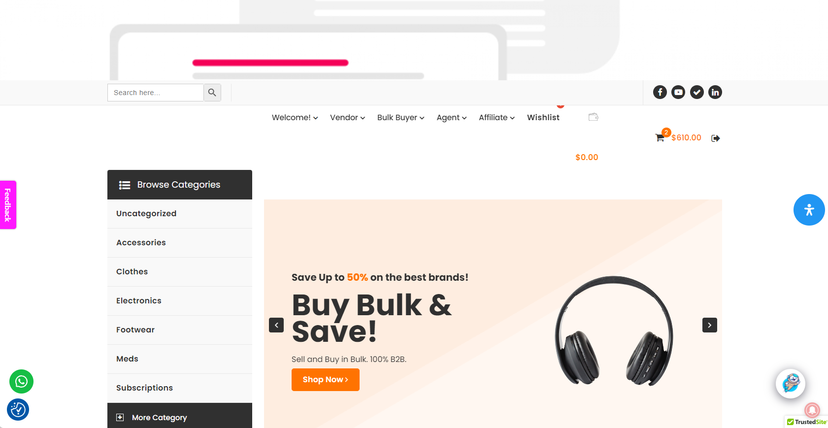 Shopzyte B2B市場