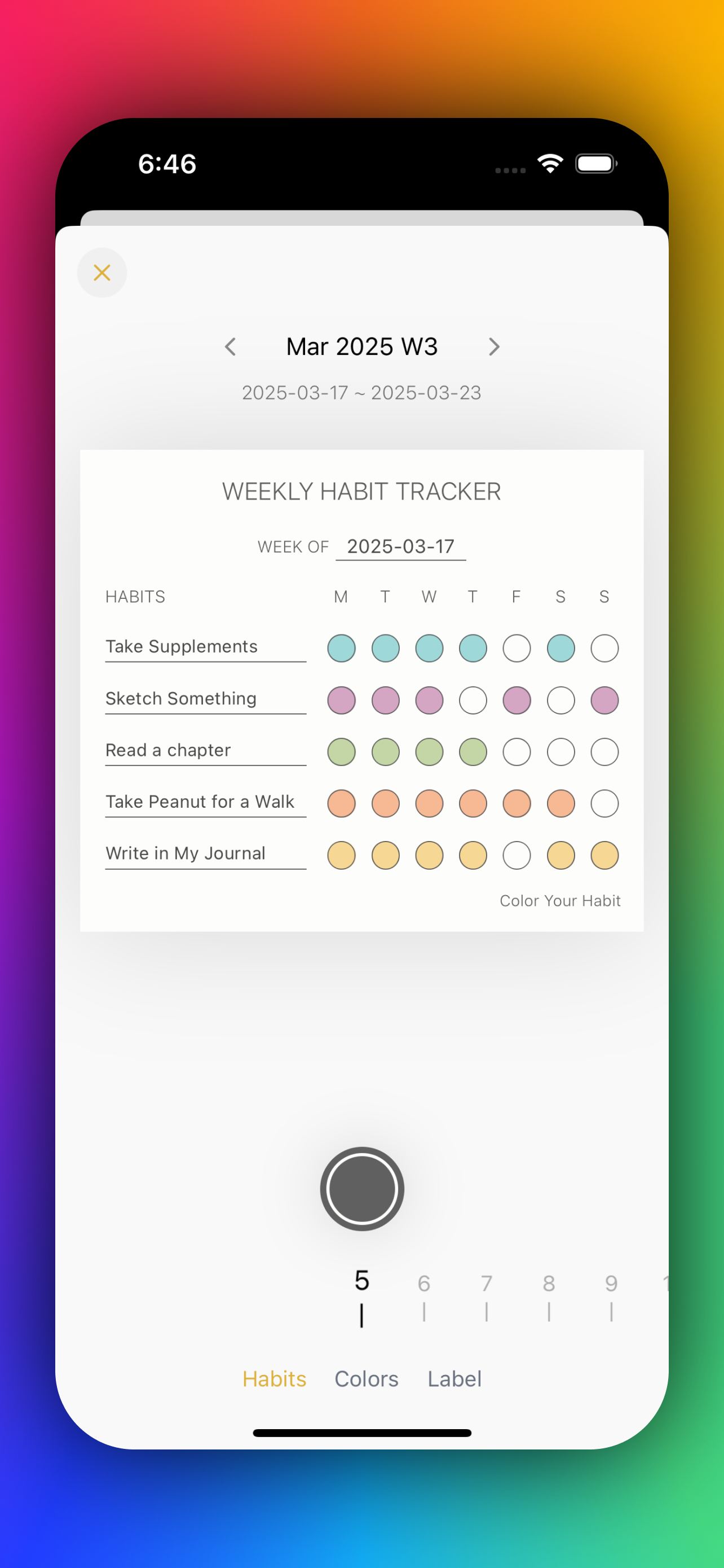 Color Your Habit gallery image