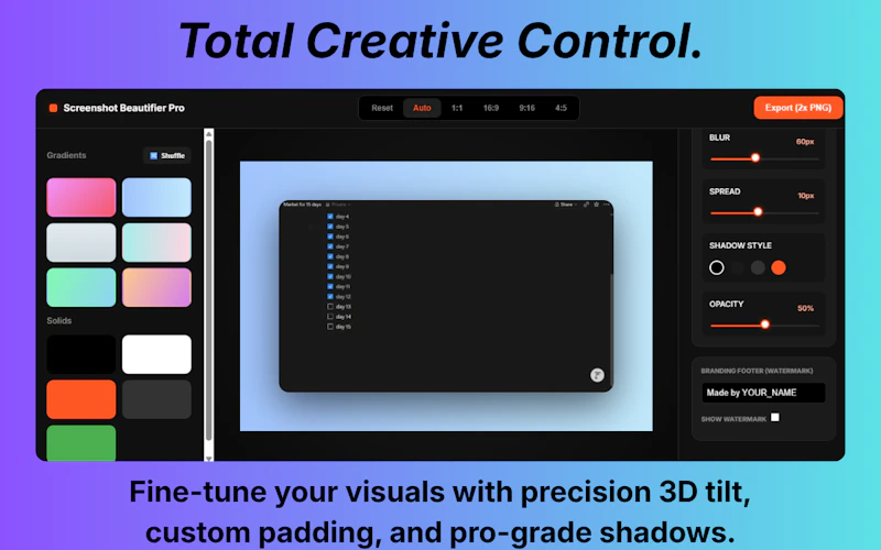 Screenshot Beautifier Pro screenshot 2