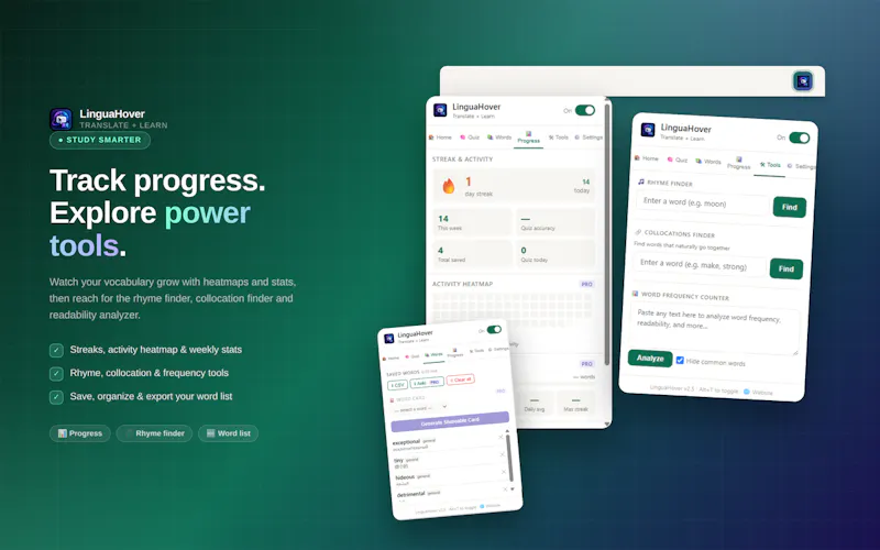 LinguaHover screenshot 3