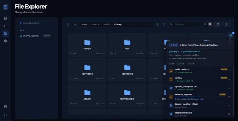 VM Explorer screenshot 2