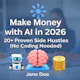 AI Profit Pack 2026: 20 No-Code Side