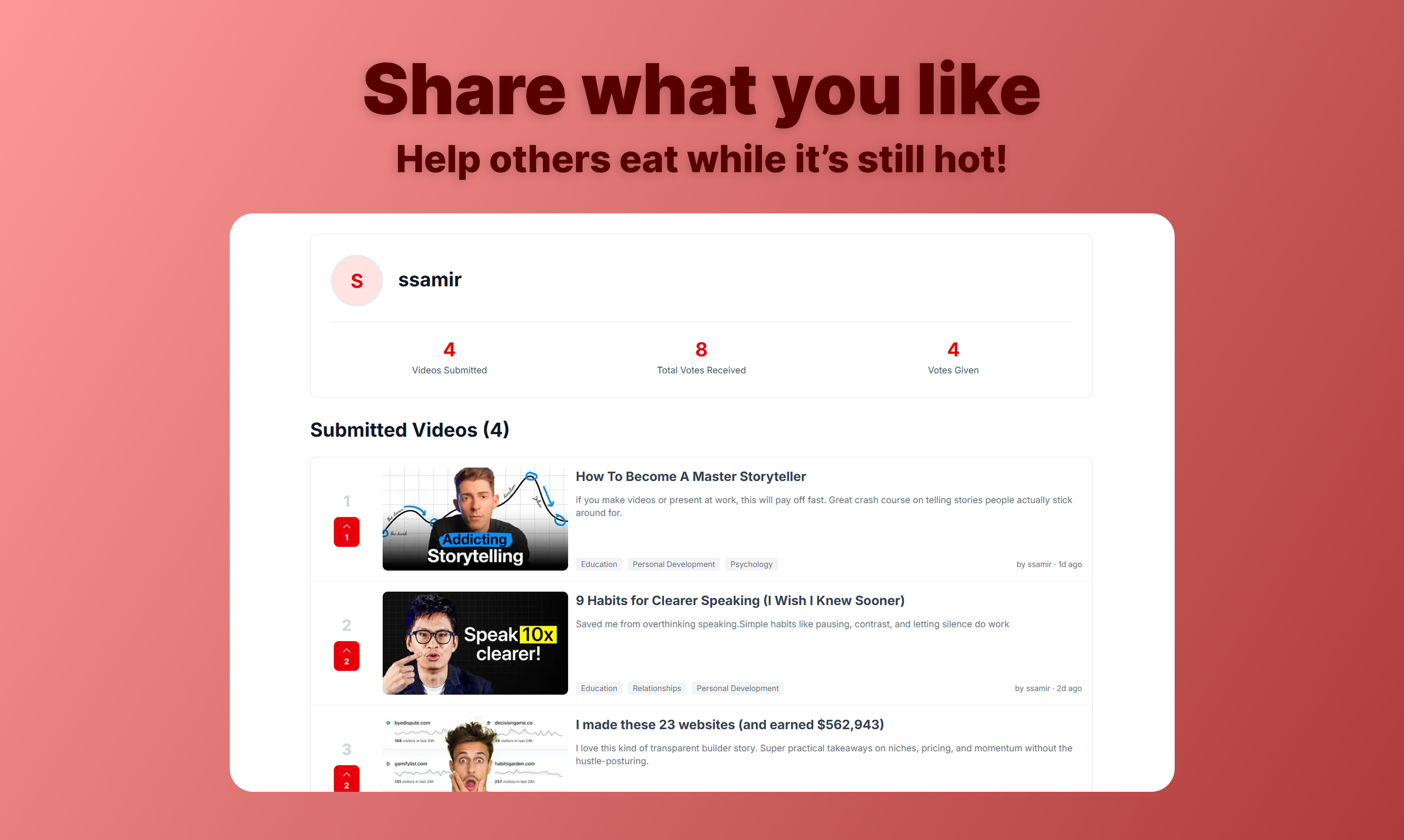 VoteVid - Screenshot 3 preview
