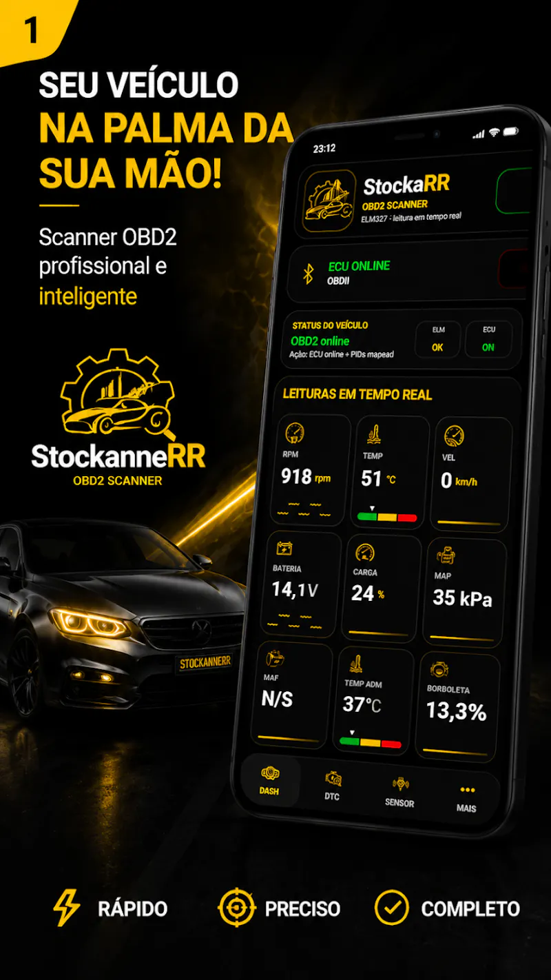 StockanneRR – OBD2 Scanner screenshot 1