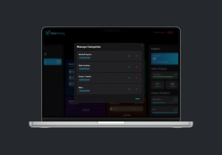 Média DailyChecks - Daily Obit Tracker - Simple et simple |Suivi des objectifs quotidiens légers 3