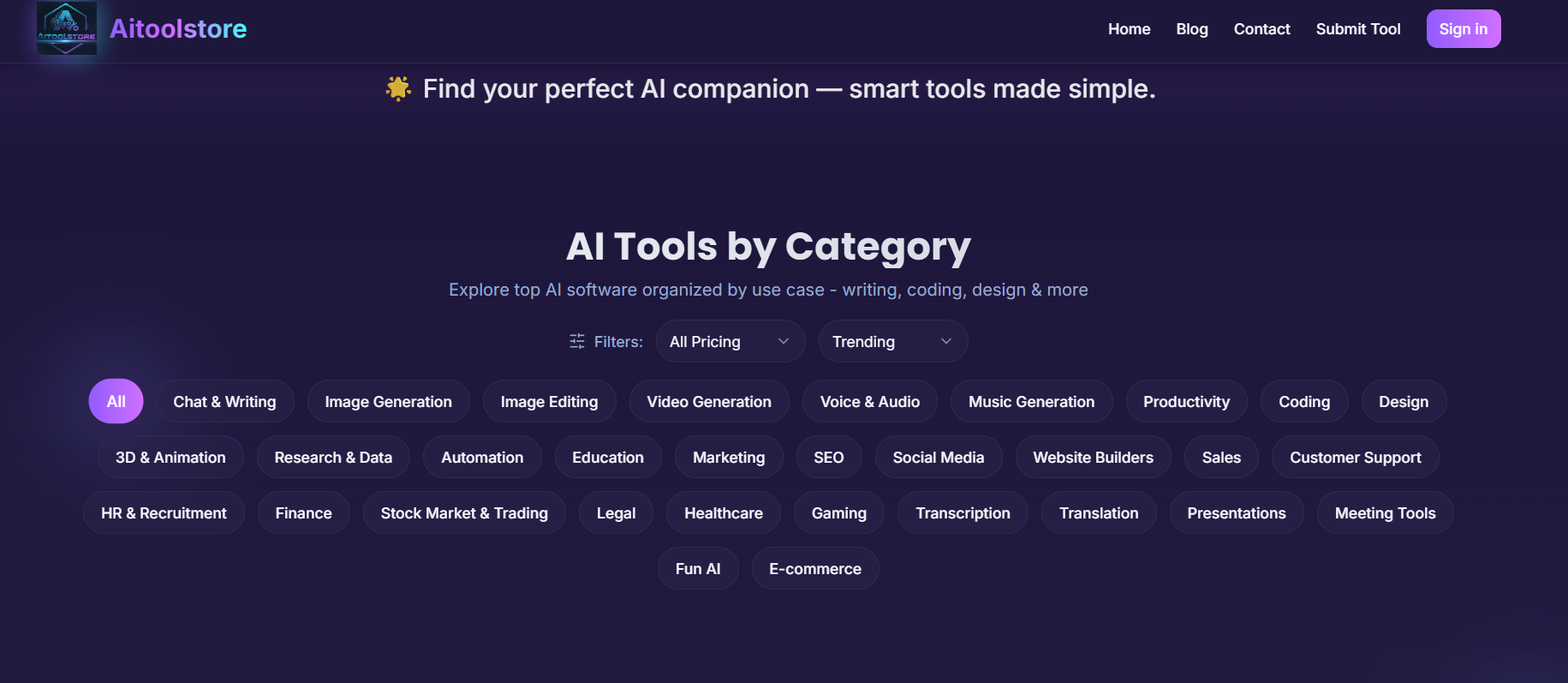 AiToolStore-  AI Tool Inventory  gallery image