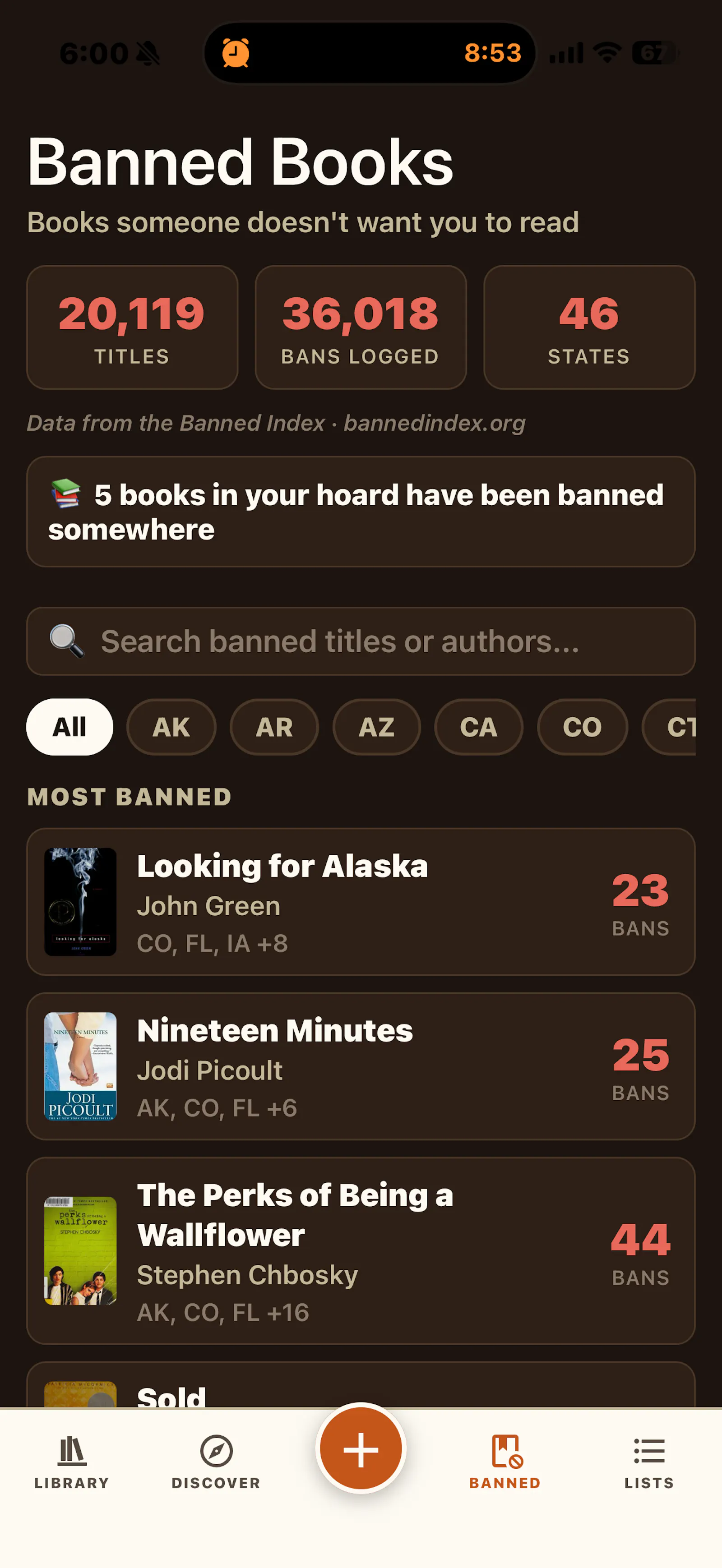 BookHoard screenshot 2